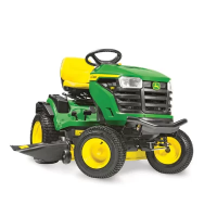 Dārza traktors John Deere X167, 724 cm3, 15 kW, 20 ZS, 122 cm pļaušanas platums