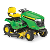 Dārza traktors John Deere X350, 726 cm3, 13.7 kW, 20 ZS, 122 cm pļaušanas platums