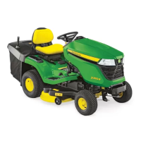 Dārza traktors John Deere X350R, 726 cm3, 13.7 kW, 20 ZS, 107 cm pļaušanas platums