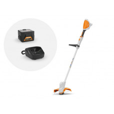 STIHL Battery Trimmer FSA 57 with AK 10 battery and charger