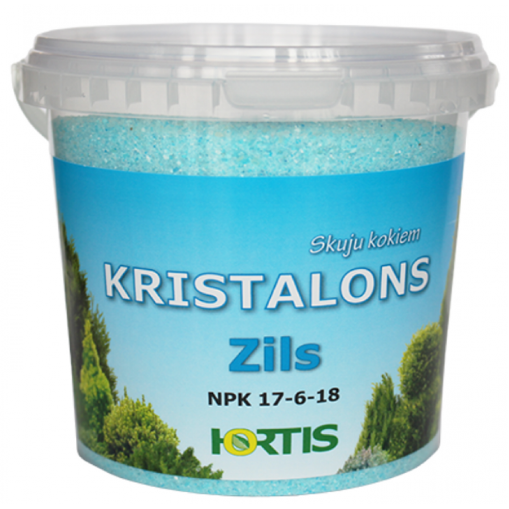 Hortis Kristalons Zils 1kg