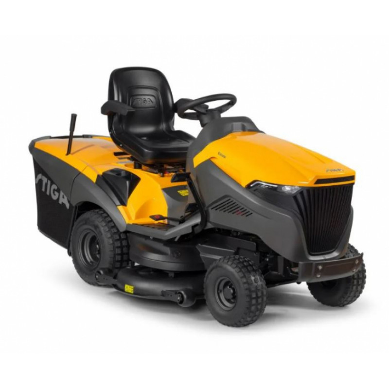 Lawn tractor Stiga ESTATE 9122 W Loncin 2 cyl., 11.6kw, 122cm cutting pan, 3knives, 320l collection basket