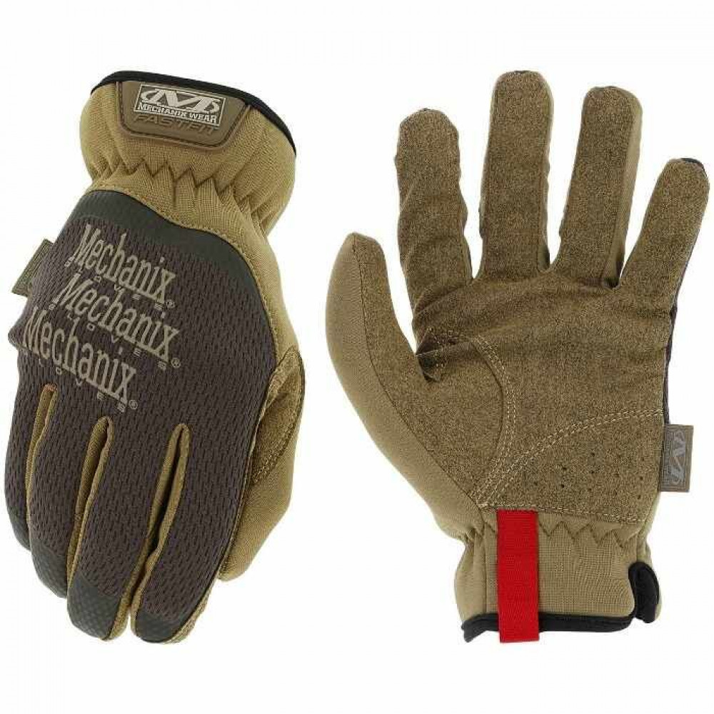 Cimdi Mechanix FastFit 07 brown, izmērs 9/M